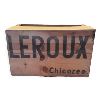 Chicory wooden box Leroux