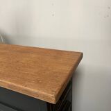 Ancien meuble de métier en chêne