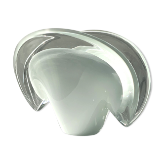 Vetri shell pocket in Murano glass (Sommerso technique)
