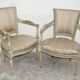 Paire de fauteuils cabriolets de style Directoire