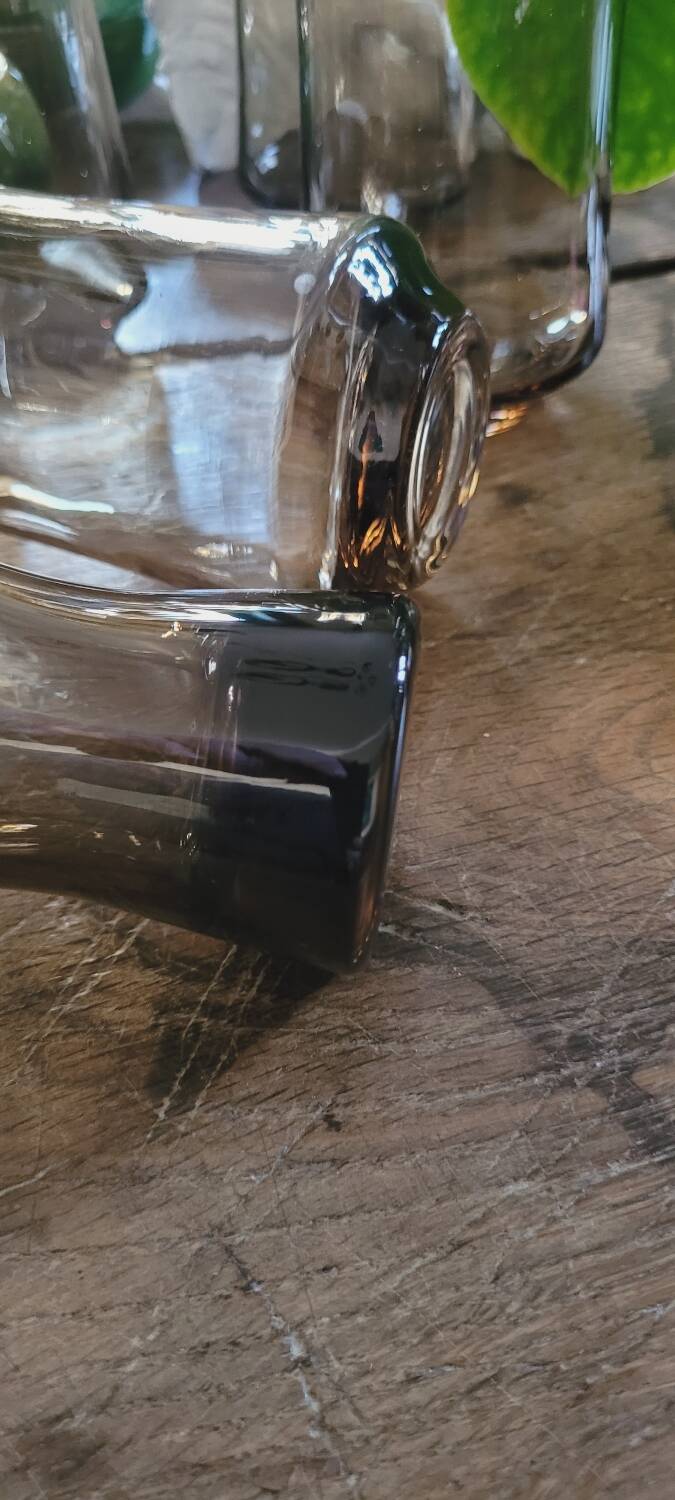 Set of 12 80's long drink glasses