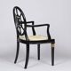 Spiderback chair, similar to a design by Edwin Lutyens, 1930s/40s.