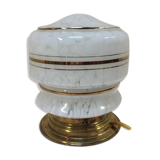 Lampe opaline à poser