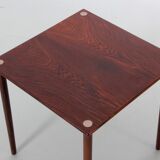 Rio's small rosewood side table