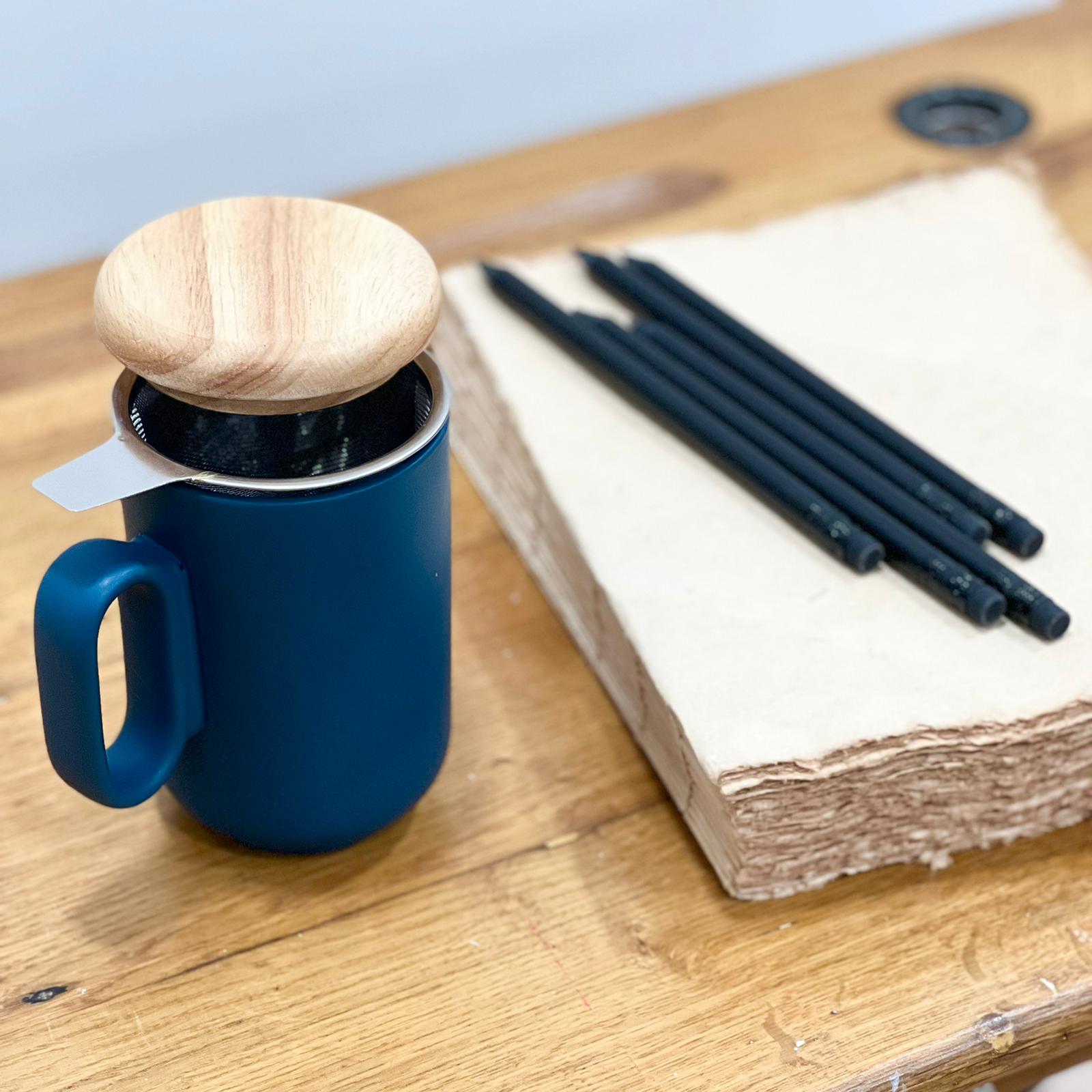 Old-fashioned double school desk