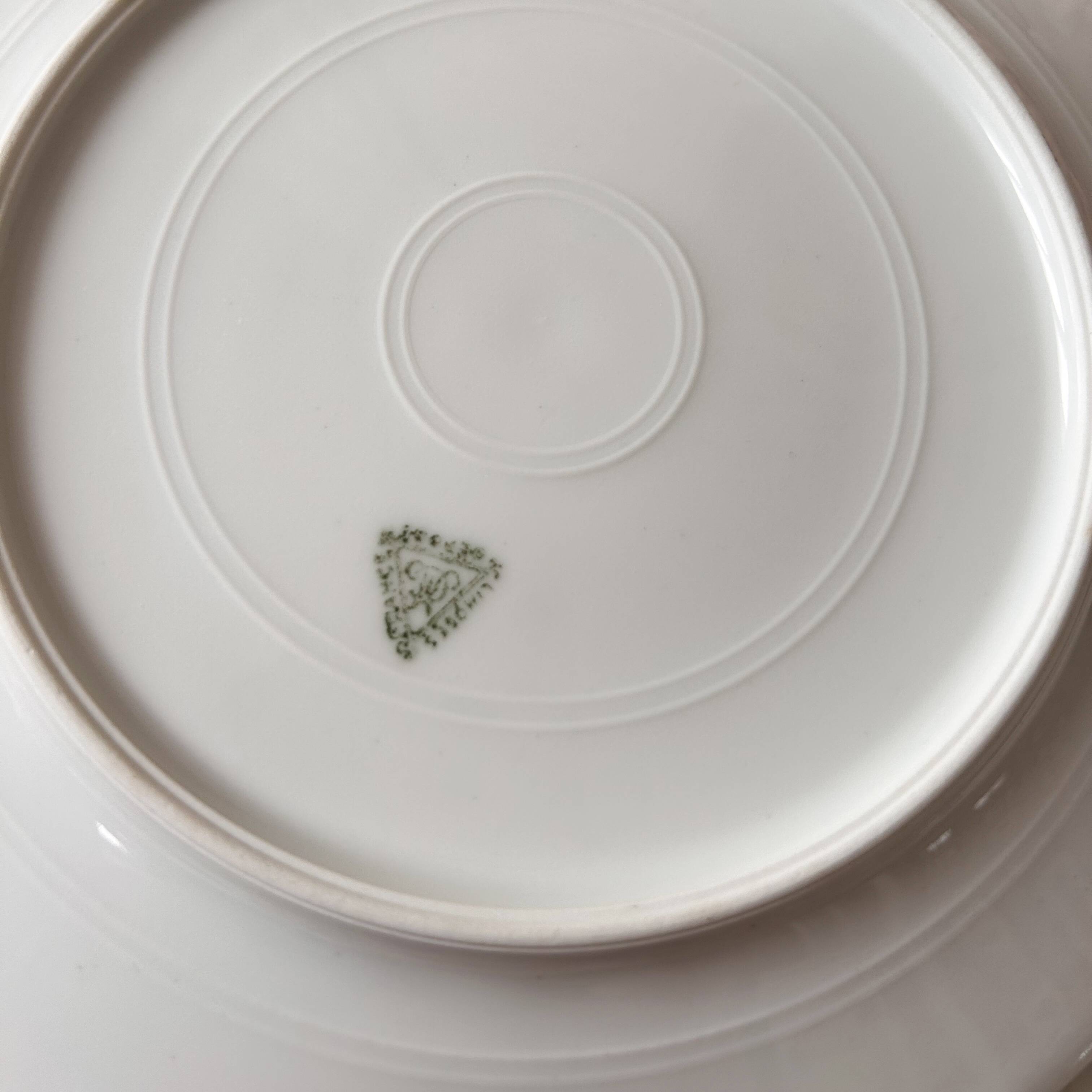 Limoges porcelain plate