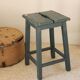Antique French wooden stool