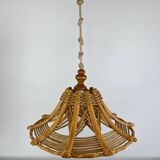 70s rope and rattan suspension