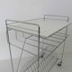 Rolling table door reviews range vinyls in chrome metal 60s 70s