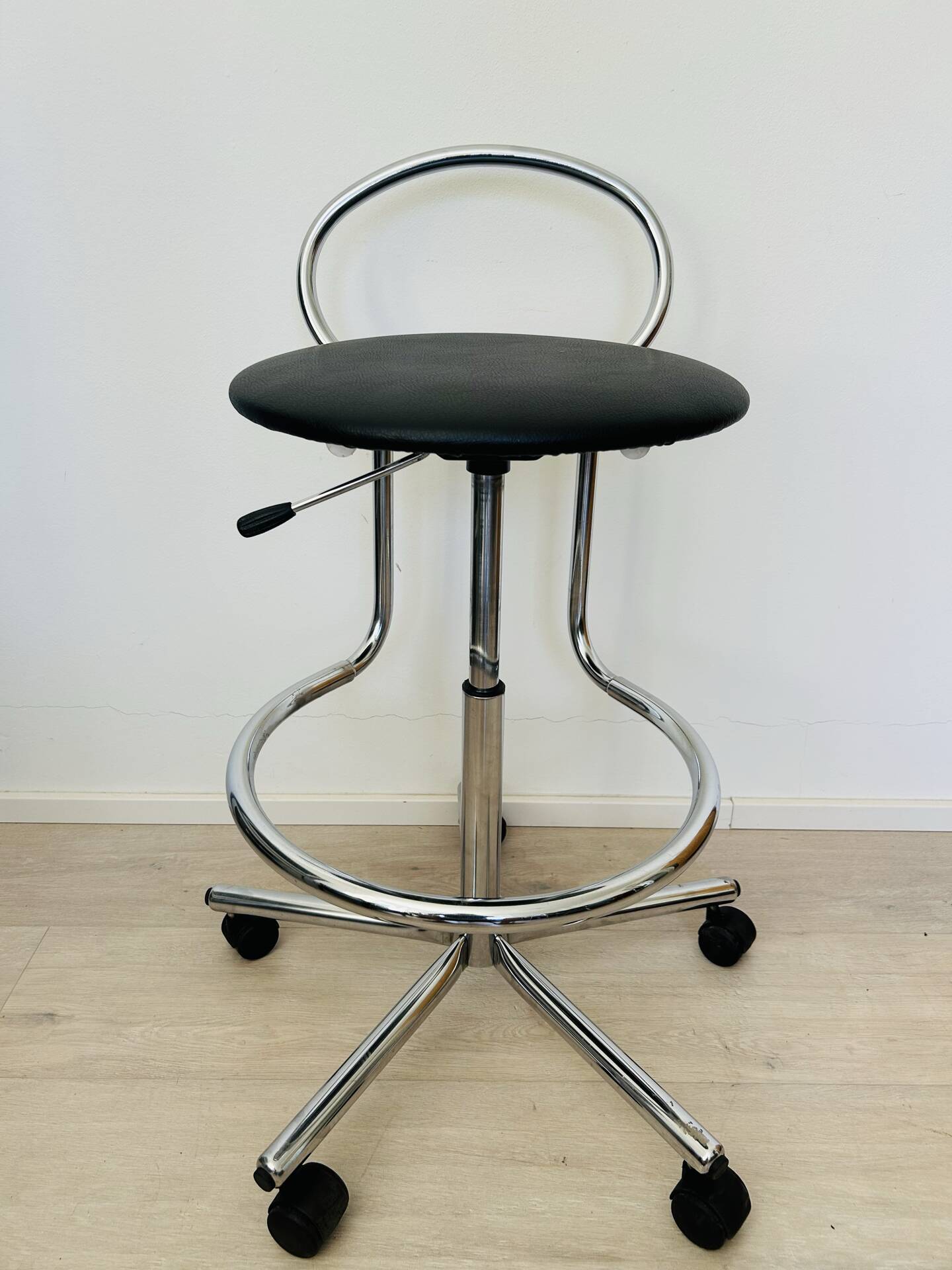 Fully Restored Kovona Bar Stool by Kovona, Czechoslovakia 1970’s