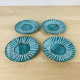 4 Robert Picault saucer plates