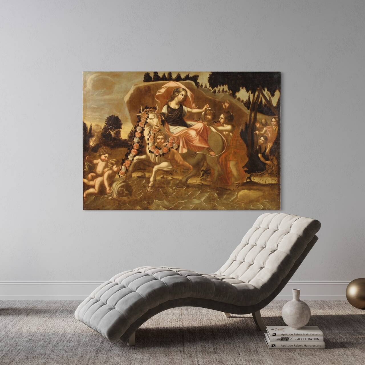 Tableau mythologique du XVIIe siècle, L'Enlèvement d'Europe