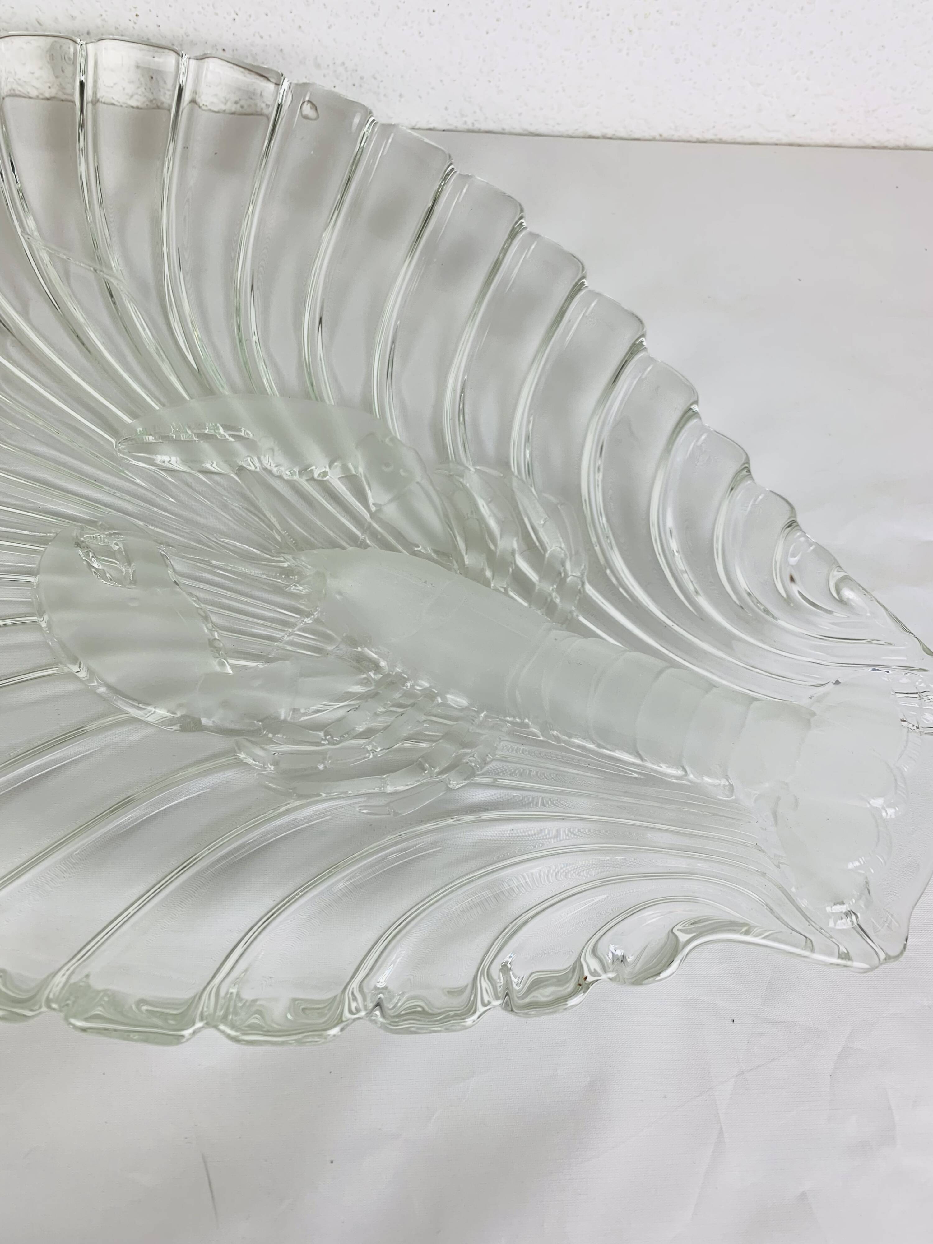 Lobster seafood dish by Walther-Glas, glass