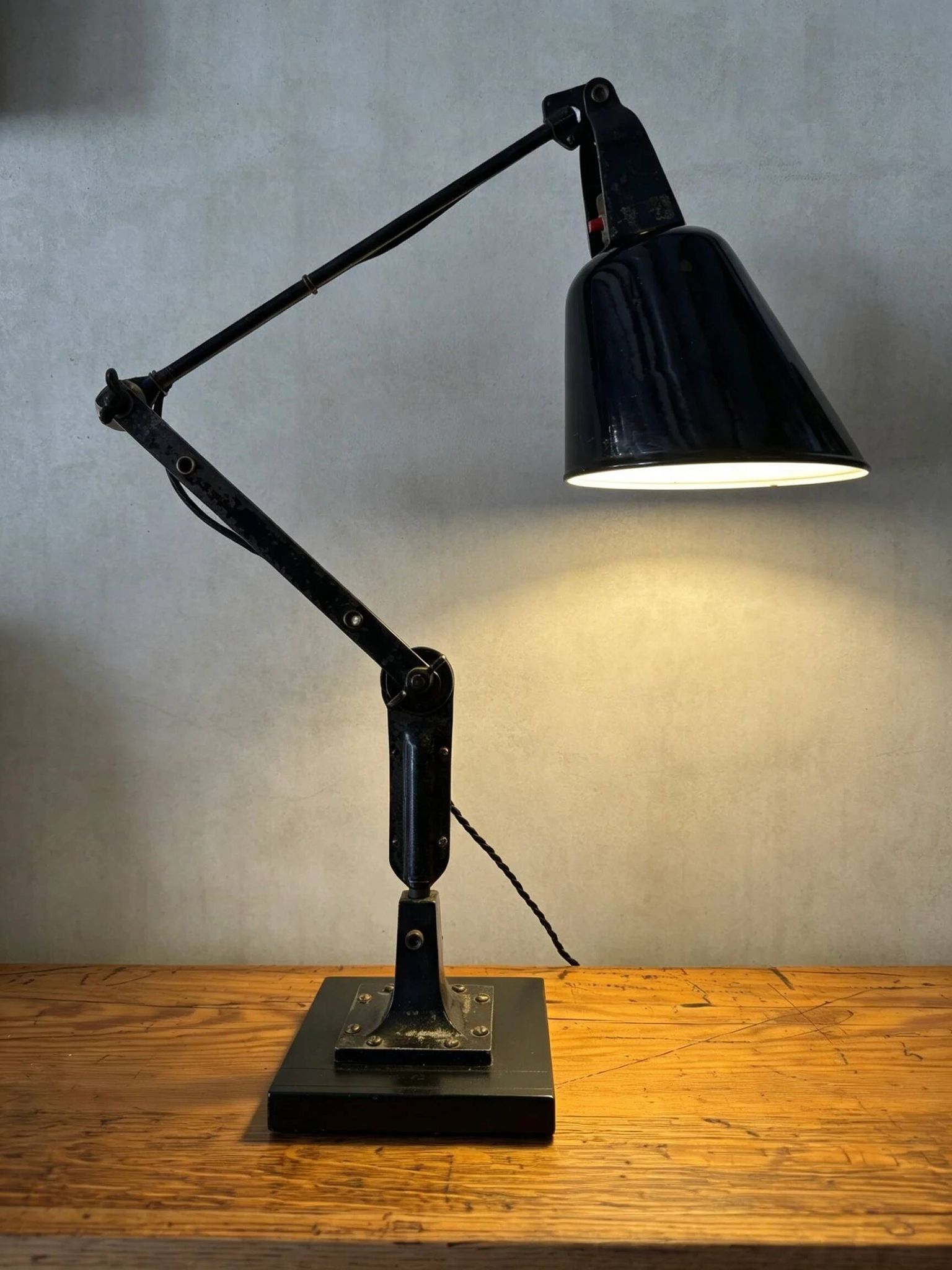 Lampe de tâche Waligraph Zonalite des années 1930