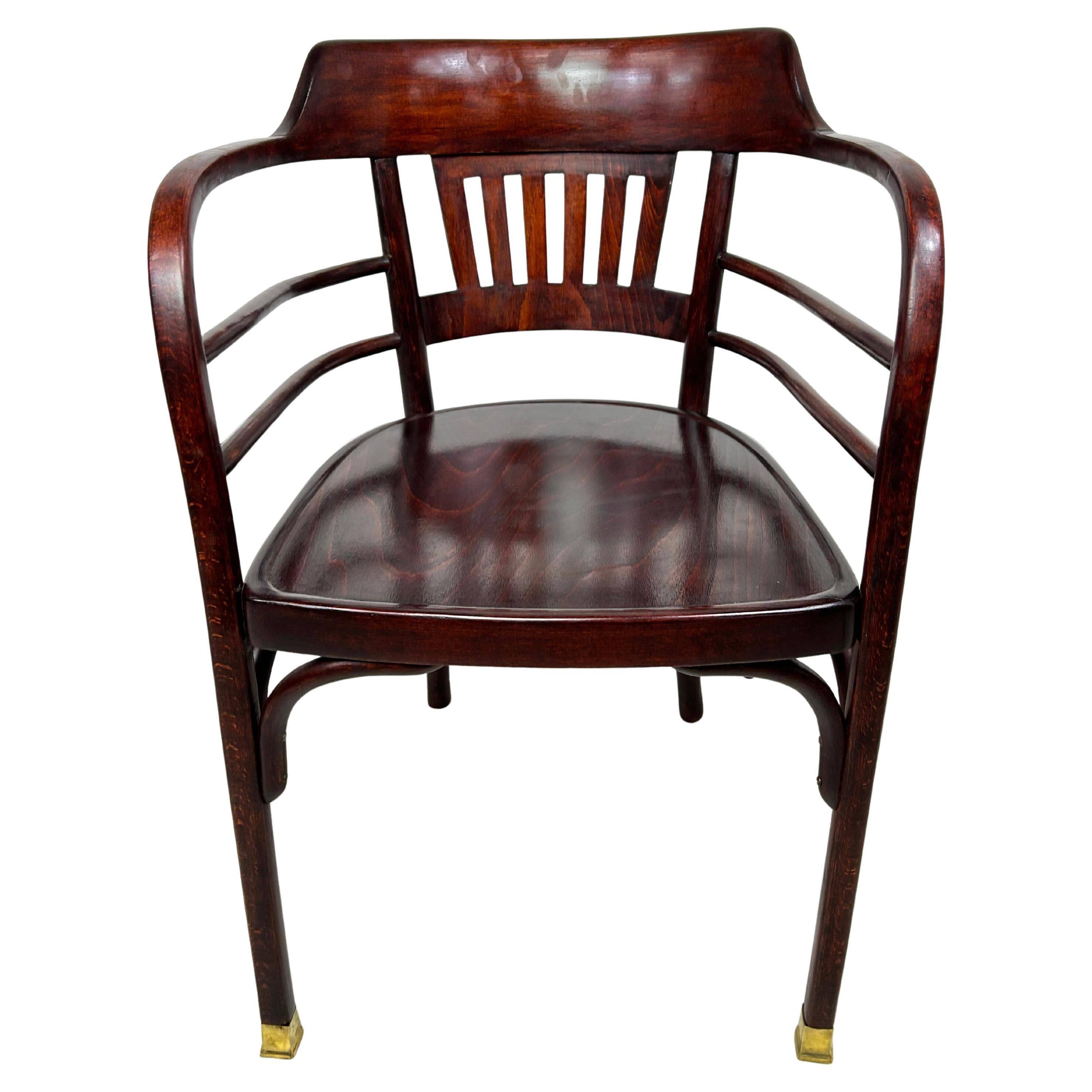 Office chair Secession no.6095 by Otto Wagner for Thonet