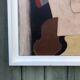 Abstract painting on panel