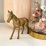 Brass horse