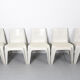 Set of 5 chairs model no BA 1171 designed by Helmut Bätzner for Bofinger, Germany 1960s
