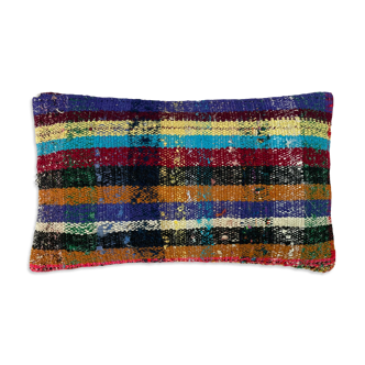 Housse de coussin Kilim turque vintage 30 x 50 cm