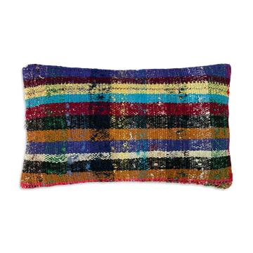 Housse de coussin Kilim turque vintage 30 x 50 cm