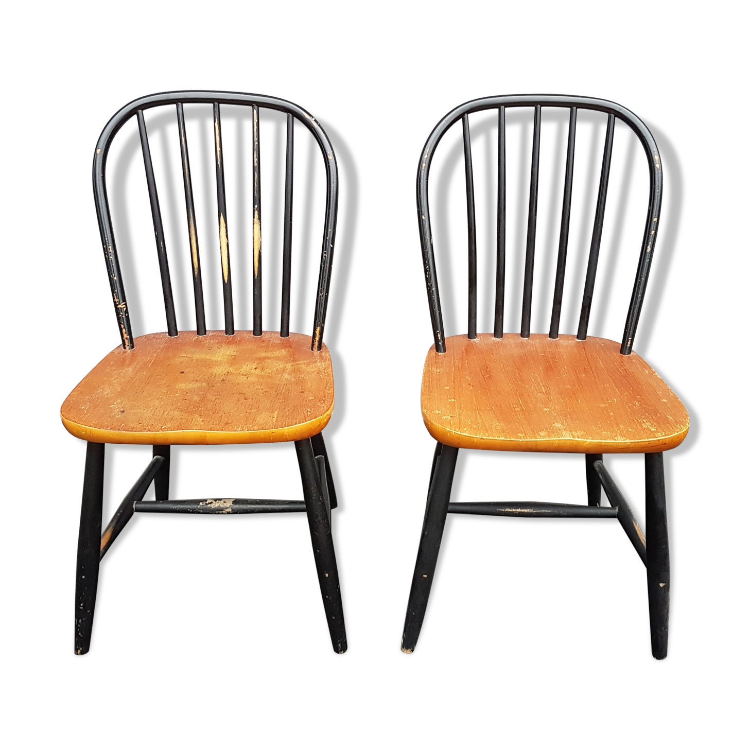 Pair chairs Nässjö Stolfabrik 1960
