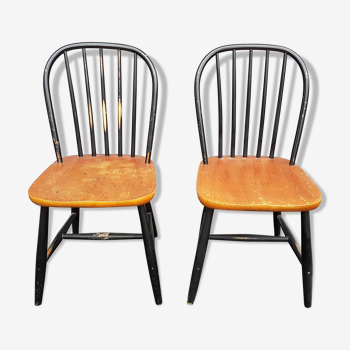 Pair chairs Nässjö Stolfabrik 1960