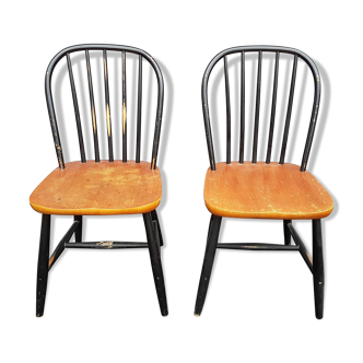 Pair chairs Nässjö Stolfabrik 1960