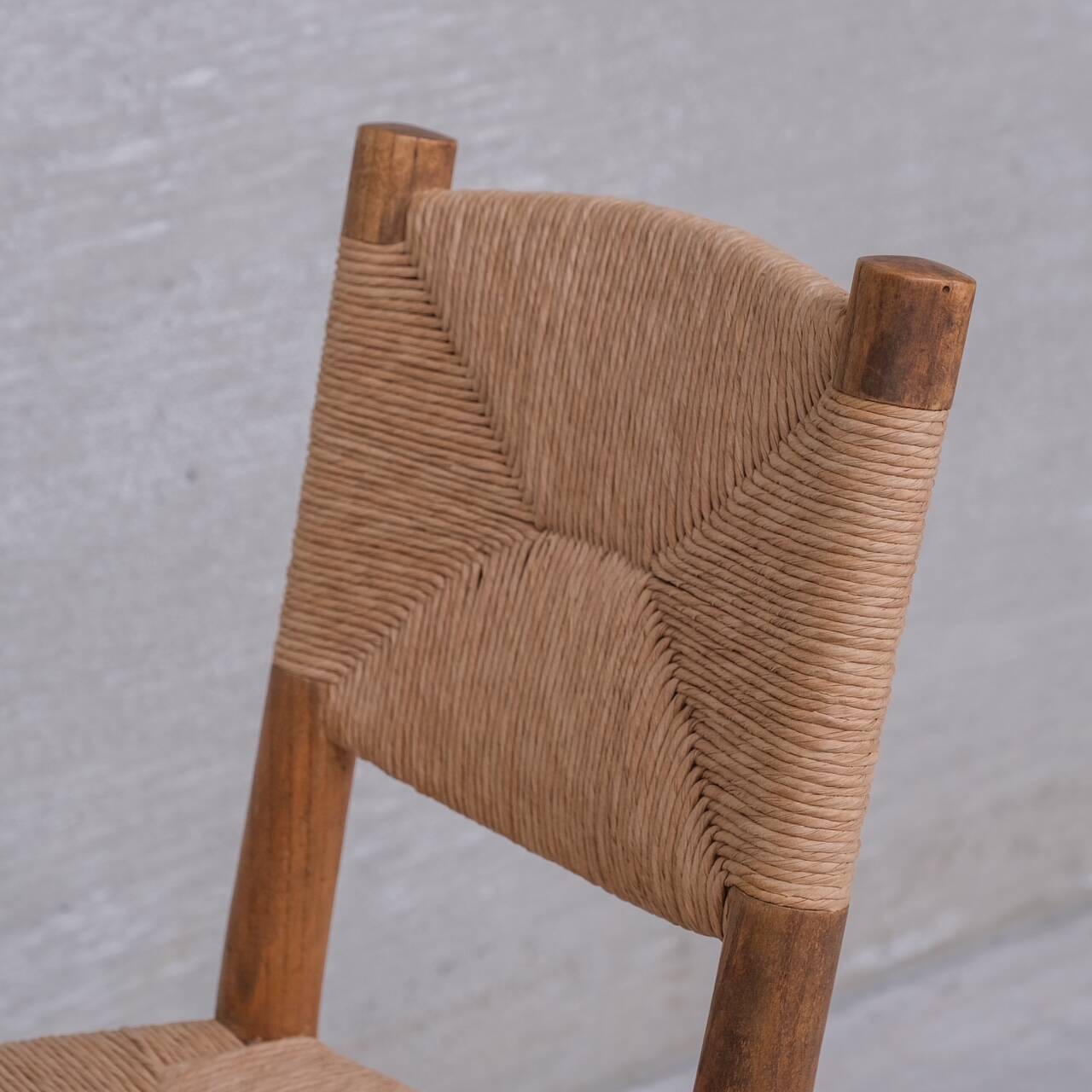 Set of Four Charlotte Perriand Bauche Chairs No.19 Model ed. BCB