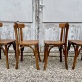 8 chaises bistrot anciennes