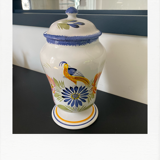 Large apothecary pot Henriot Quimper