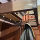 19th-century Victorian English bedroom wardrobe in mahogany.