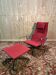 Charles Eames Bauhaus Aluminum Armchair and Ottoman