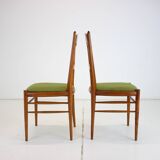 1970s Set of 4 Dining Chairs by Drevotvar, Czechoslovakia