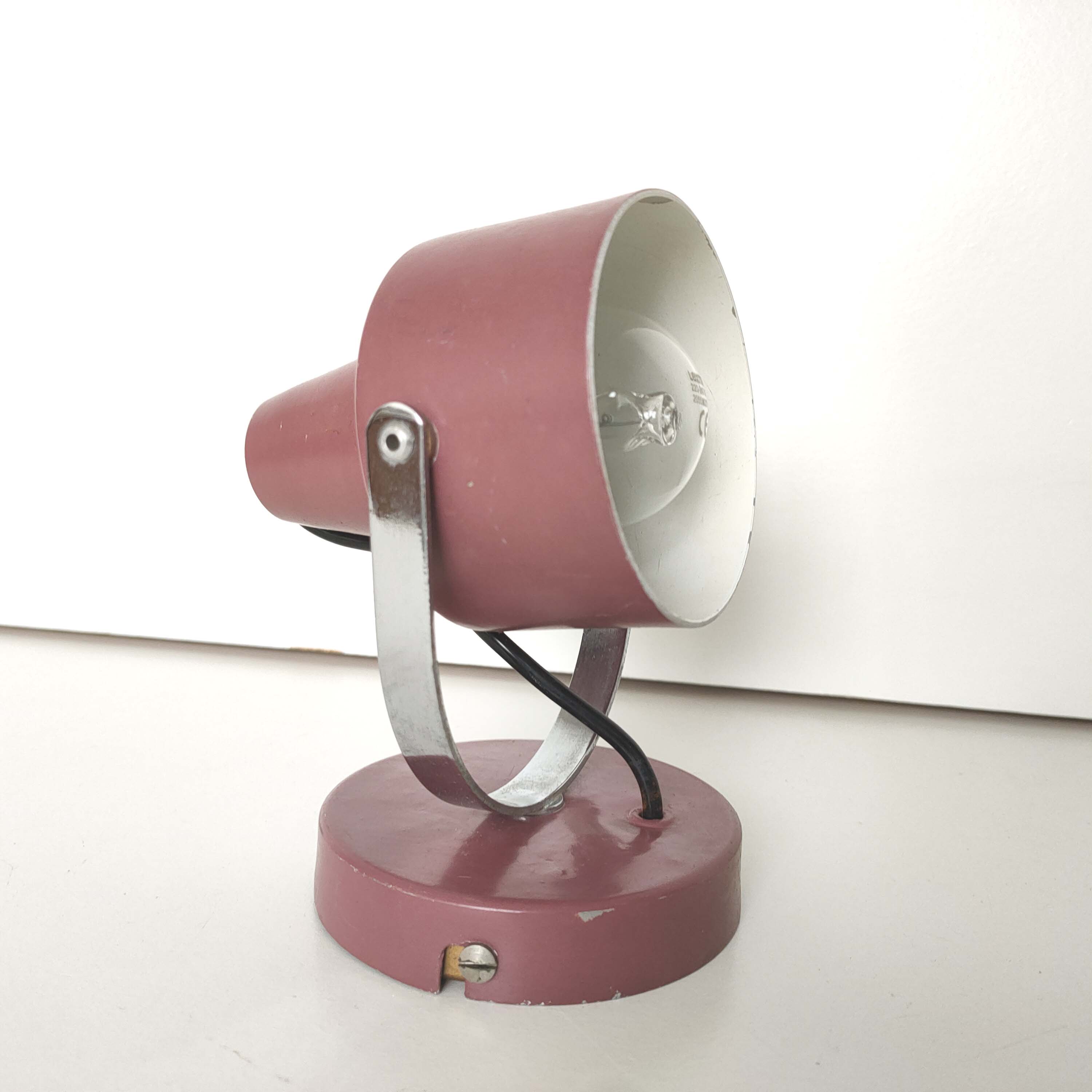 Adjustable spot lamp 70s