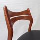 Paire de chaises danoises modele 310 d'Erik Buck, 1960