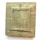 Nice old wall frame, carved wood, gilded with leaf, 17 cm x 15 cm, 4 available