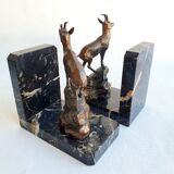 Marble book ends