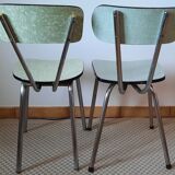 Lot of vintage formica chairs