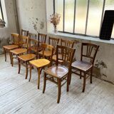 Set 11 Baumann bistro chairs