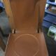 4 chaises cuir et bois