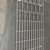 Minimalist German rope coat rack from the mid-century, 1960s.