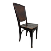 Chaise de salle à manger Jugendstil par Gustav Siegel pour J&J Kohn