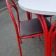 Vintage table and 6 chairs set