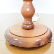 Mid-century Wood Table Lamp, 1970‘s.