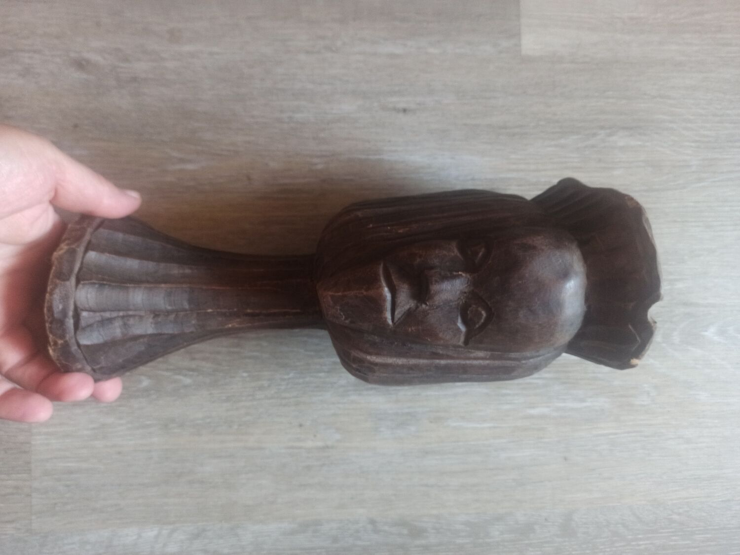 African wooden ethnic sculpture