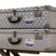 Valises vintage aluminium 1950