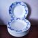 11 Art Deco earthenware soup plates by K&G Luneville