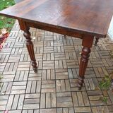 Wooden bistro table