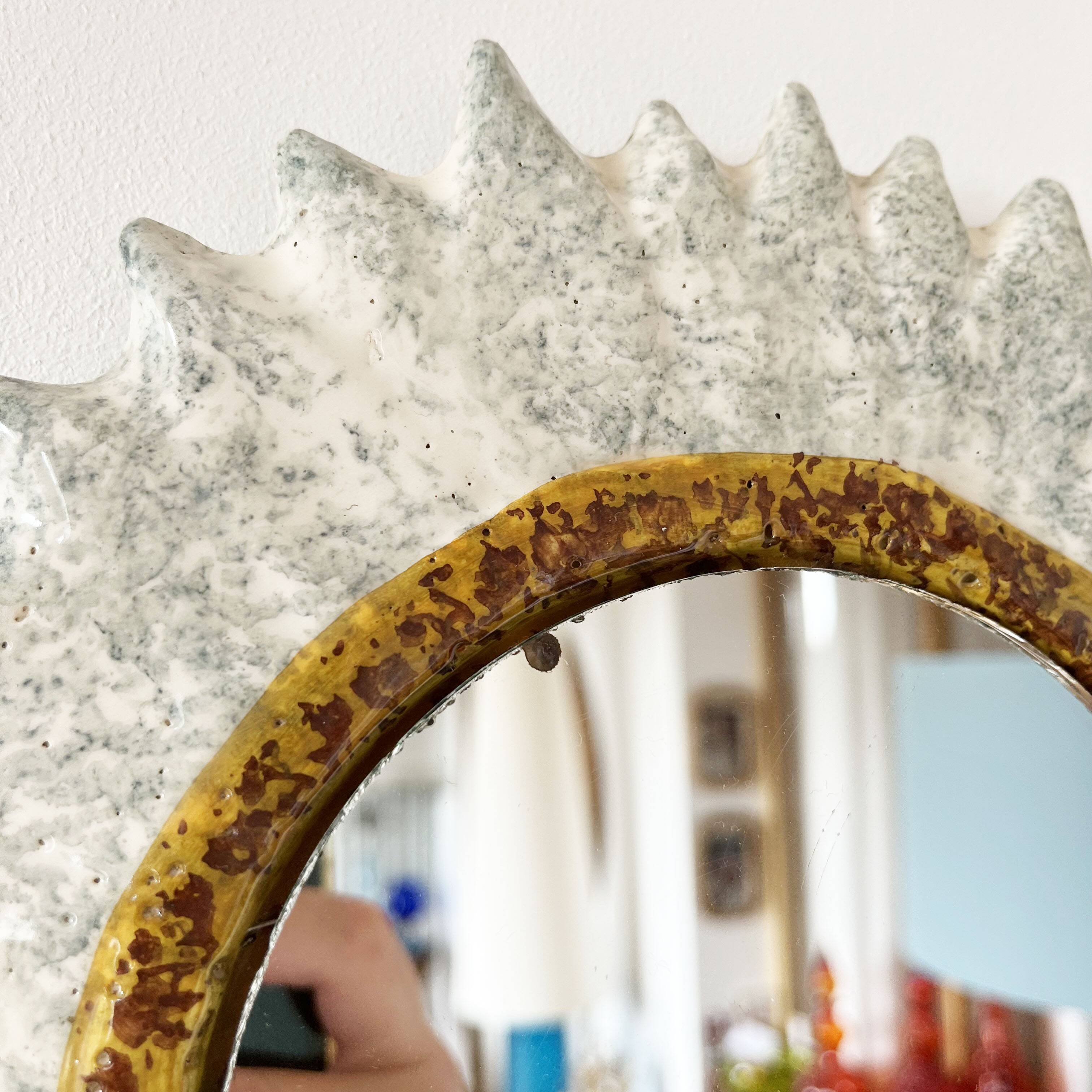 Ceramic sun mirror 1960