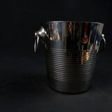 Vintage 1970s stainless steel champagne bucket by Létang Rémy